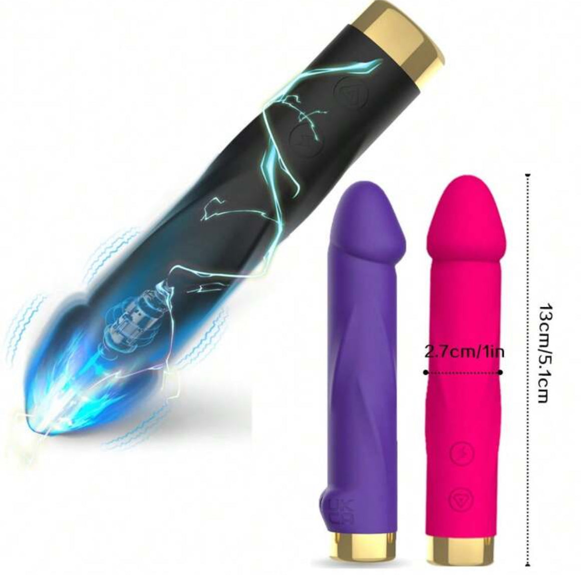 Vibrador en Bala